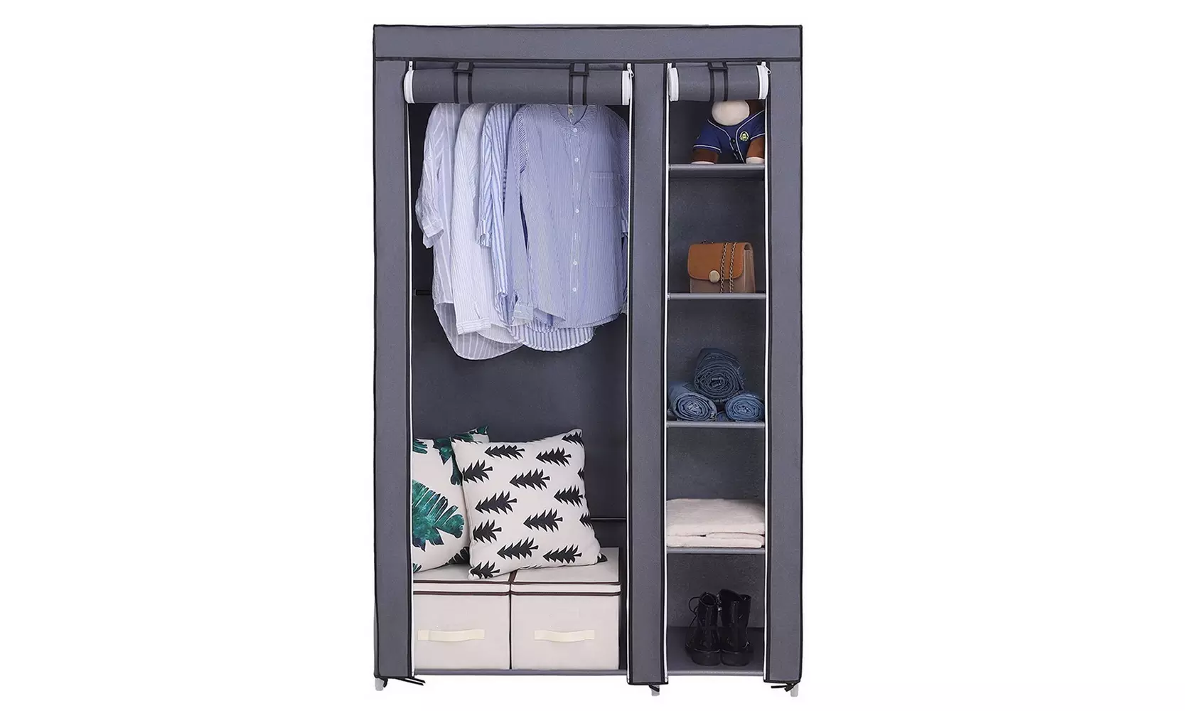 Portable Clothes Closet Wardrobe - Second Medium