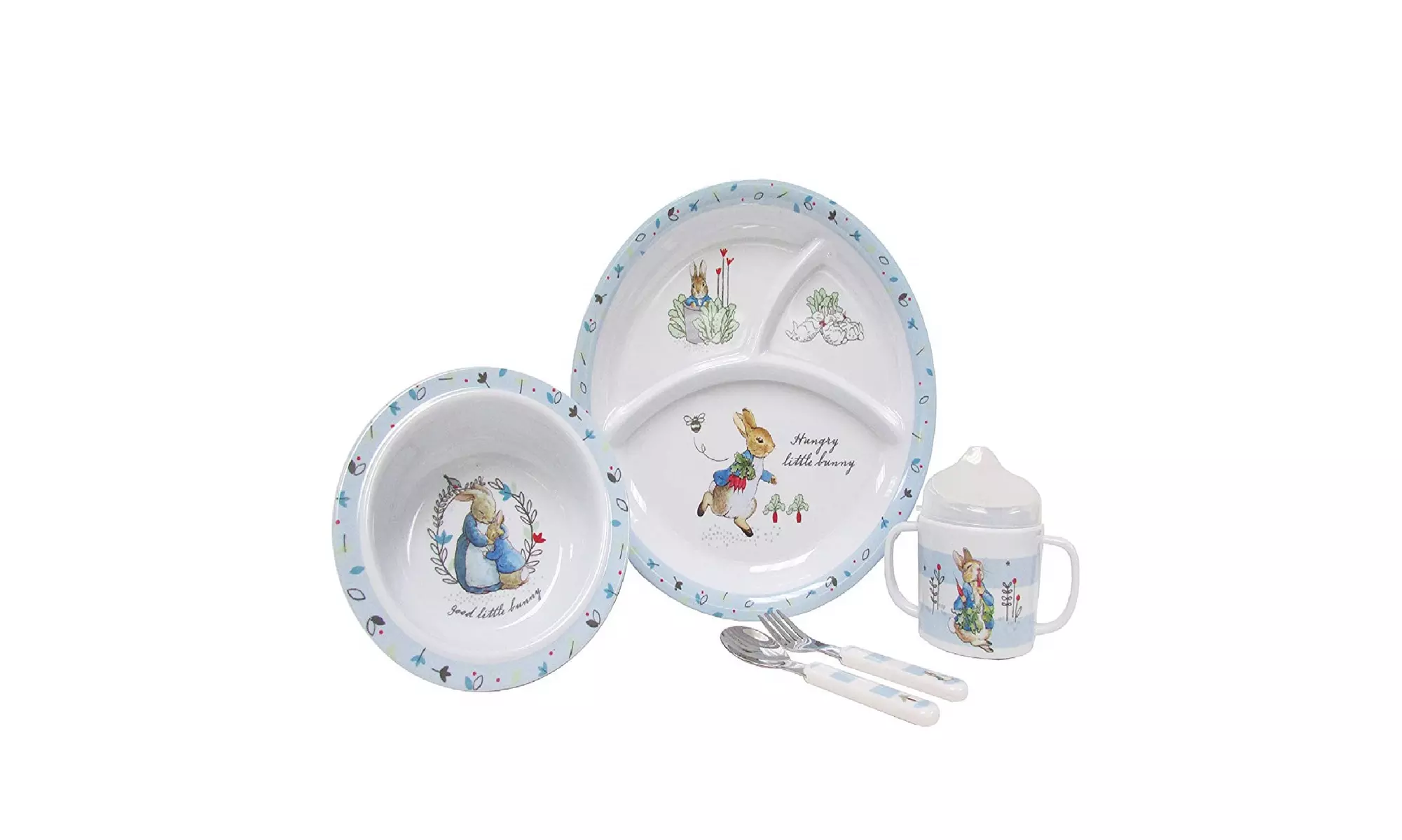Beatrix Potter Peter Rabbit 5 Piece Melamine Dinnerware Set - Primary Image