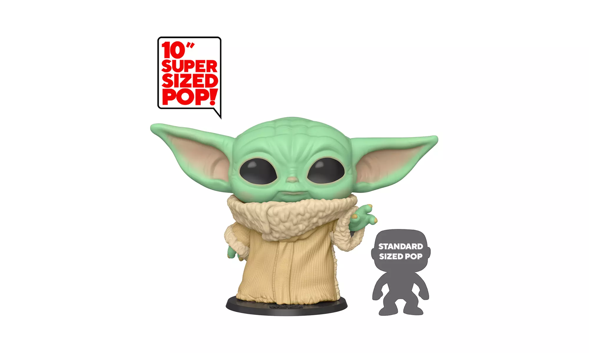 Funko POP! Star Wars: The Mandalorian - The Child 10" Baby Yoda 10 Inch - Primary Image