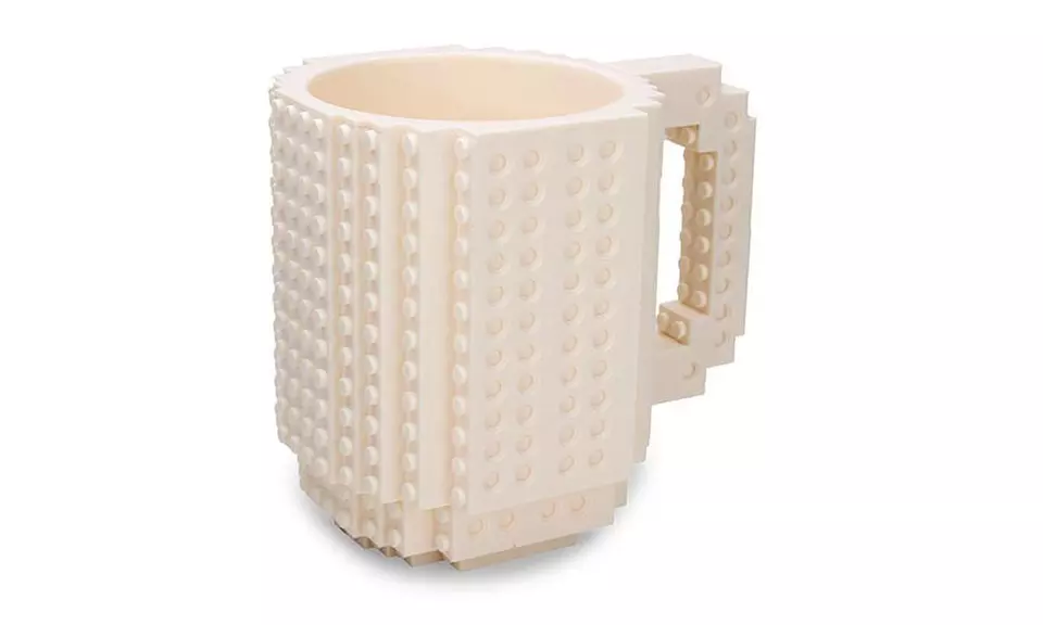 DIY Creative Building Brick Mug (12 Oz.) - Second Medium