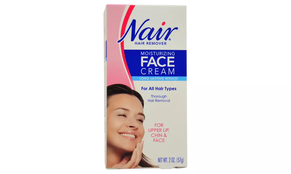 Nair Moisturizing Face Cream For Upper Lip Chin And Face Hair Removal Cream - Second Medium