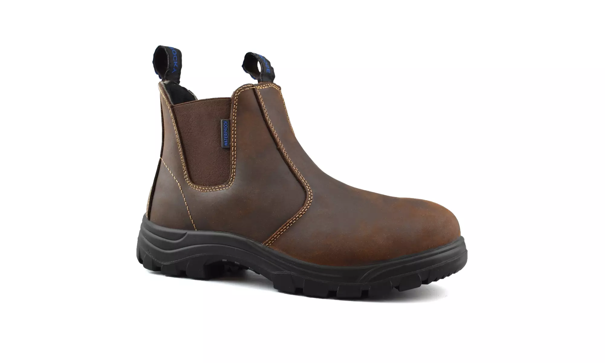 Rocky Moose Men's Leather Waterproof 3M Thinsulate Work Boots - Builder  - Primary Image