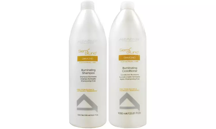 Alfaparf Semi Di Lino Illuminating Shampoo And Conditioner Duo 33.8 oz - Second Medium