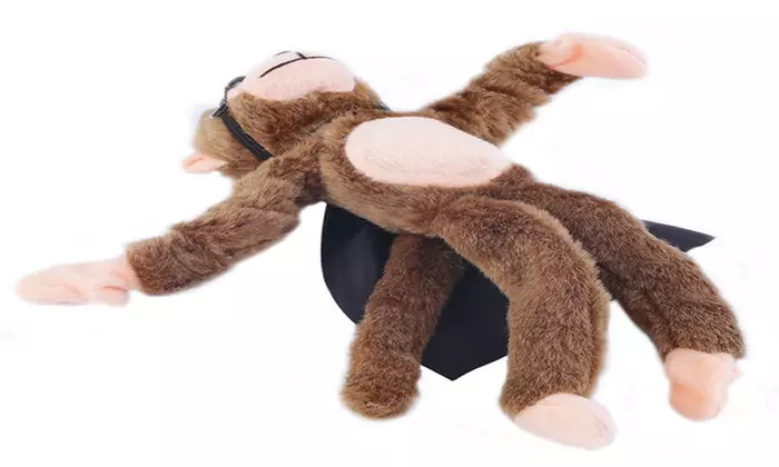 Flying Flingshot Slingshot Howler Monkey Plush Toys Screaming Surprise Toy - Primary Image