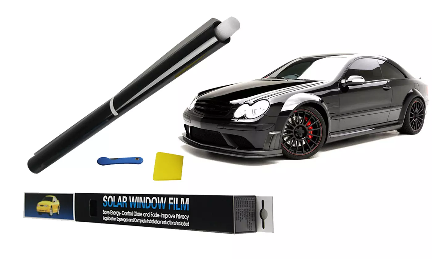 10ft Uncut Window Tint Roll Film 5% 35% VLT For Car Home Office Glass - Primary Image