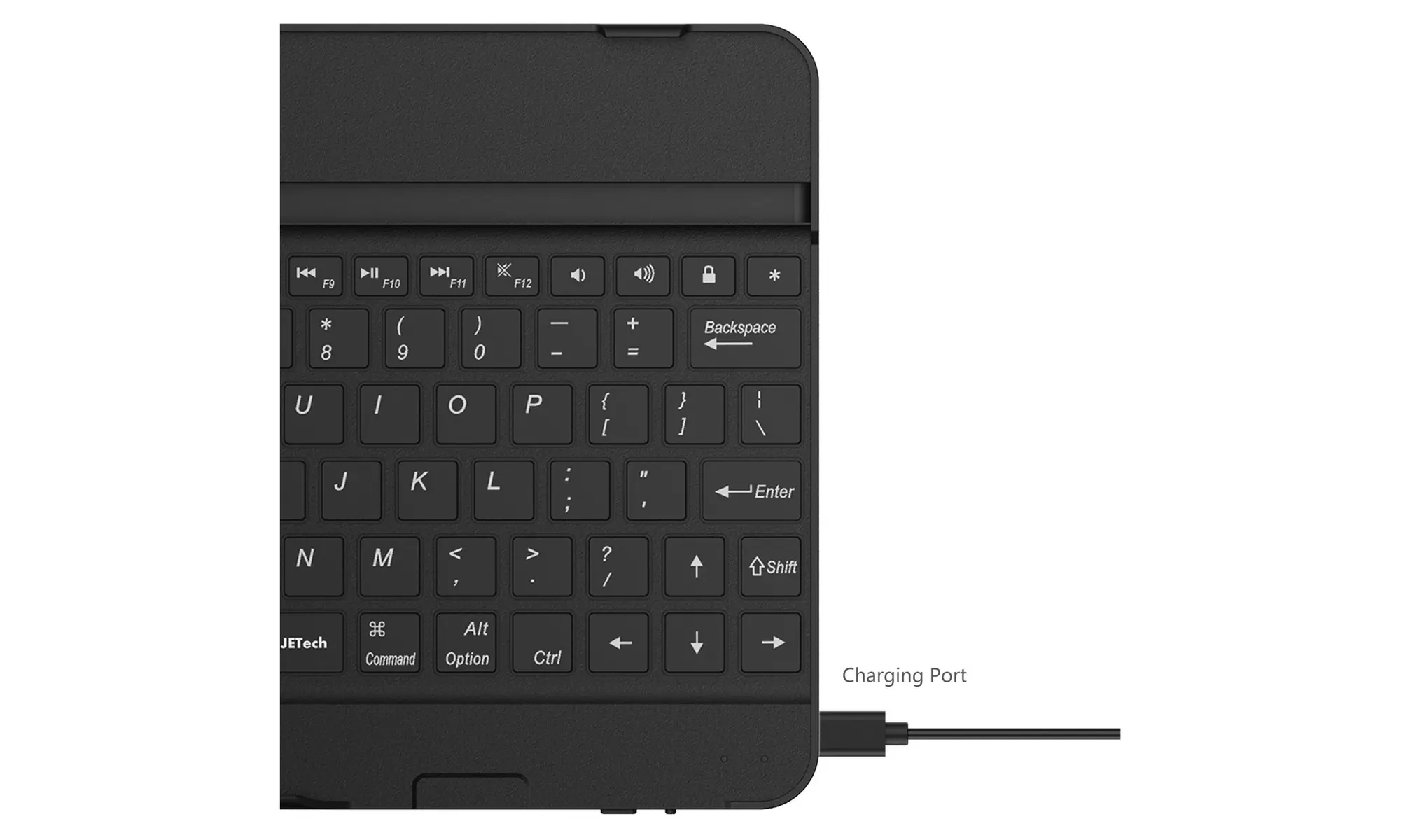 JETech Wireless Bluetooth Keyboard for Apple iPad Air 1/2 - Second Medium