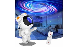 Astronaut Galaxy Star Projector LED Night Light with Bluetooth Speaker