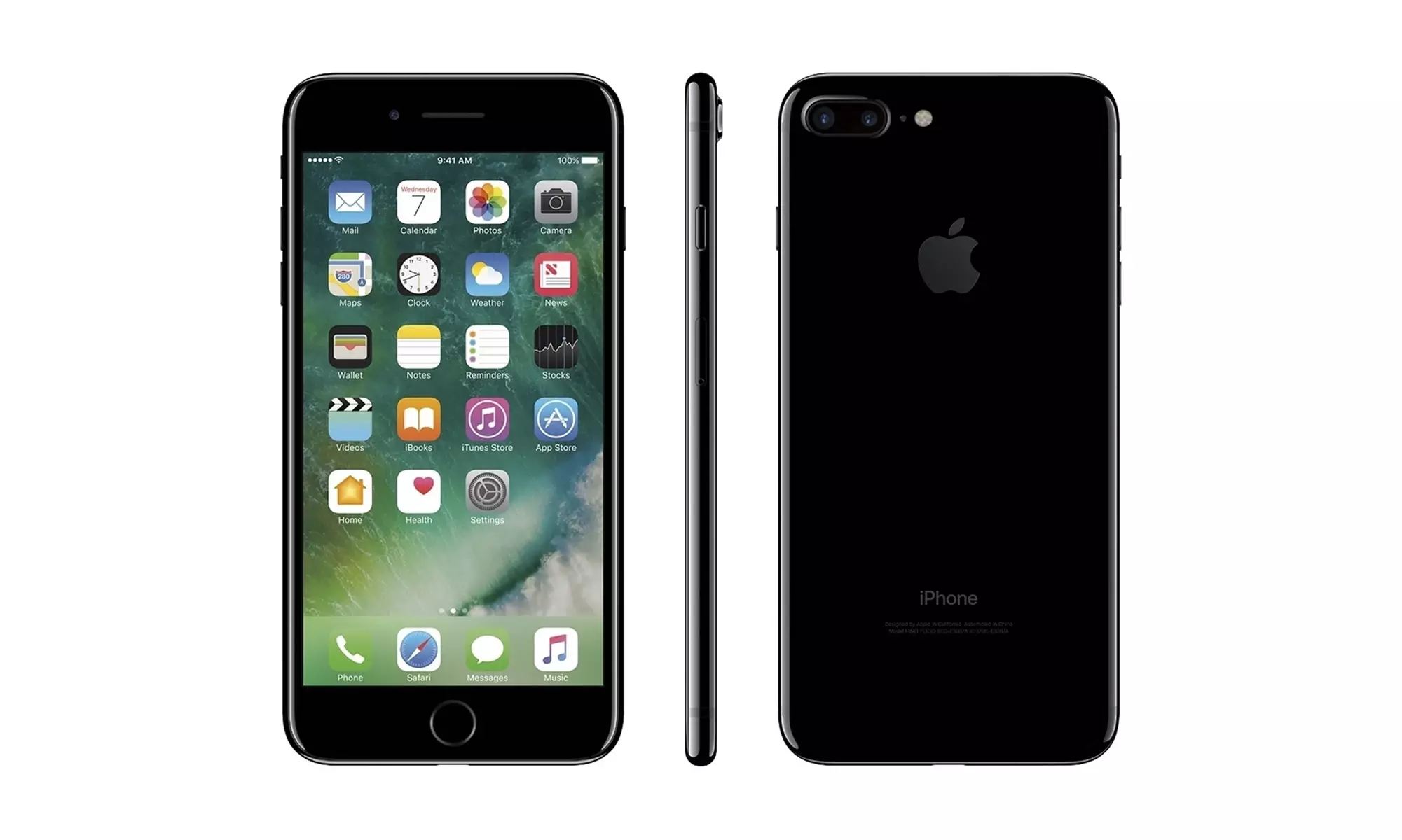 Apple iPhone 7 Plus 128GB 5.5",Jet Black (A Grade) - Primary Image
