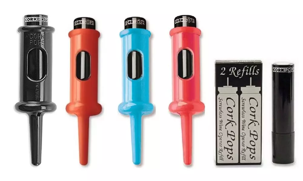 Cork Pops Original Wine Bottle Opener - Primary Image