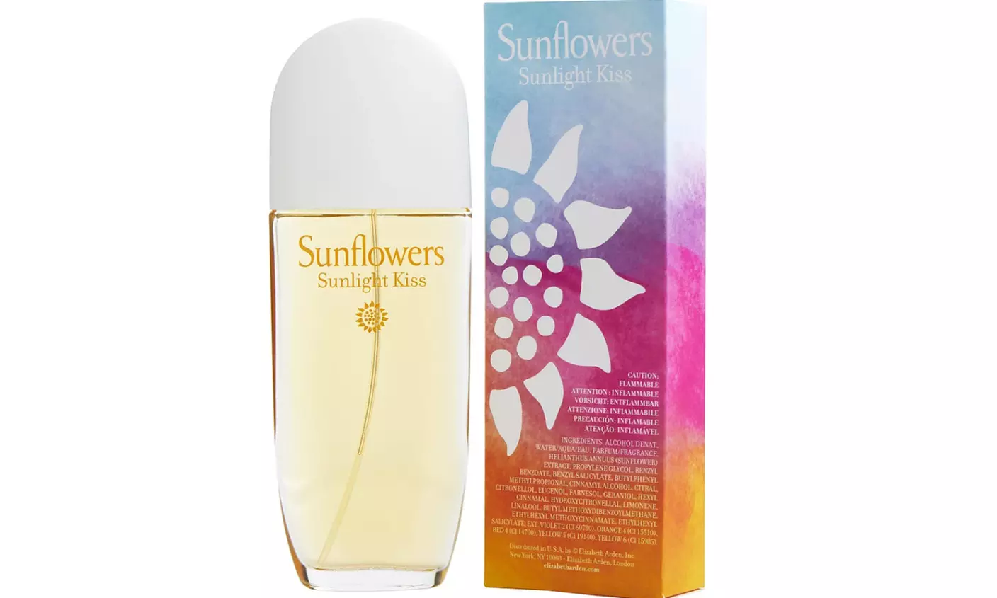 Elizabeth Taylor Sunflowers Sunlight Kiss Eau de Toilette for Women 3.3 Fl.Oz. - Primary Image