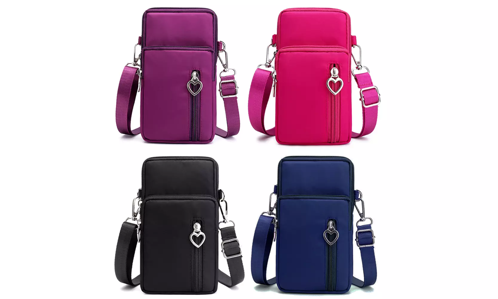 Women's Cell Phone Mini Cross-Body Shoulder Strap Wallet Bag Purse Pouch