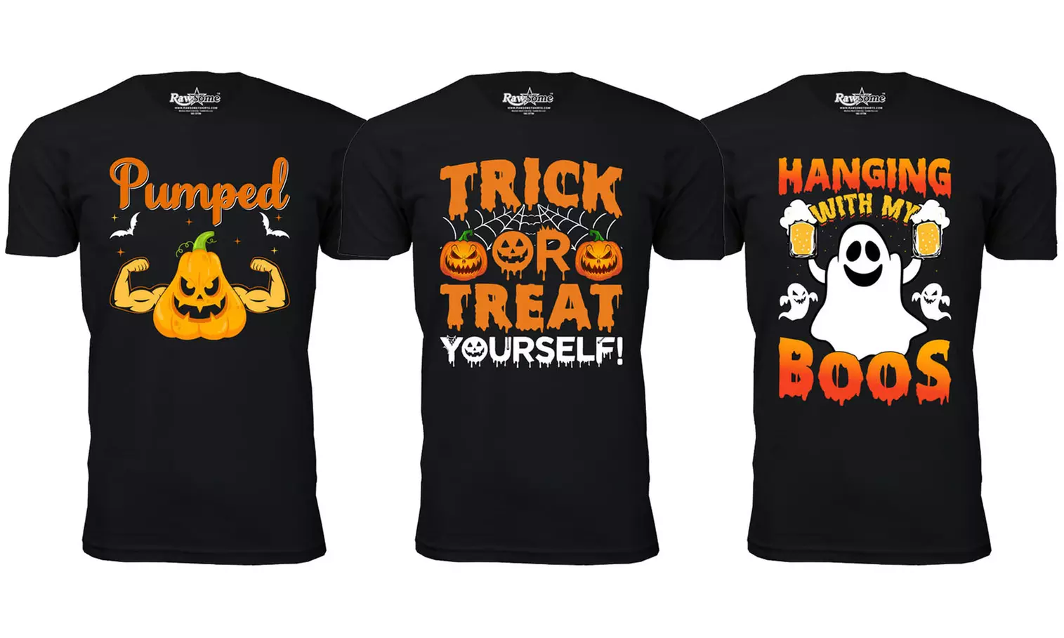 Men Creepy Scary Halloween T-Shirt (M-3XL)