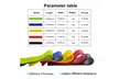 Exercise Bands Resistance Set Fitness Workout Stretch Elastic Loop Legs Therapy - Second Medium