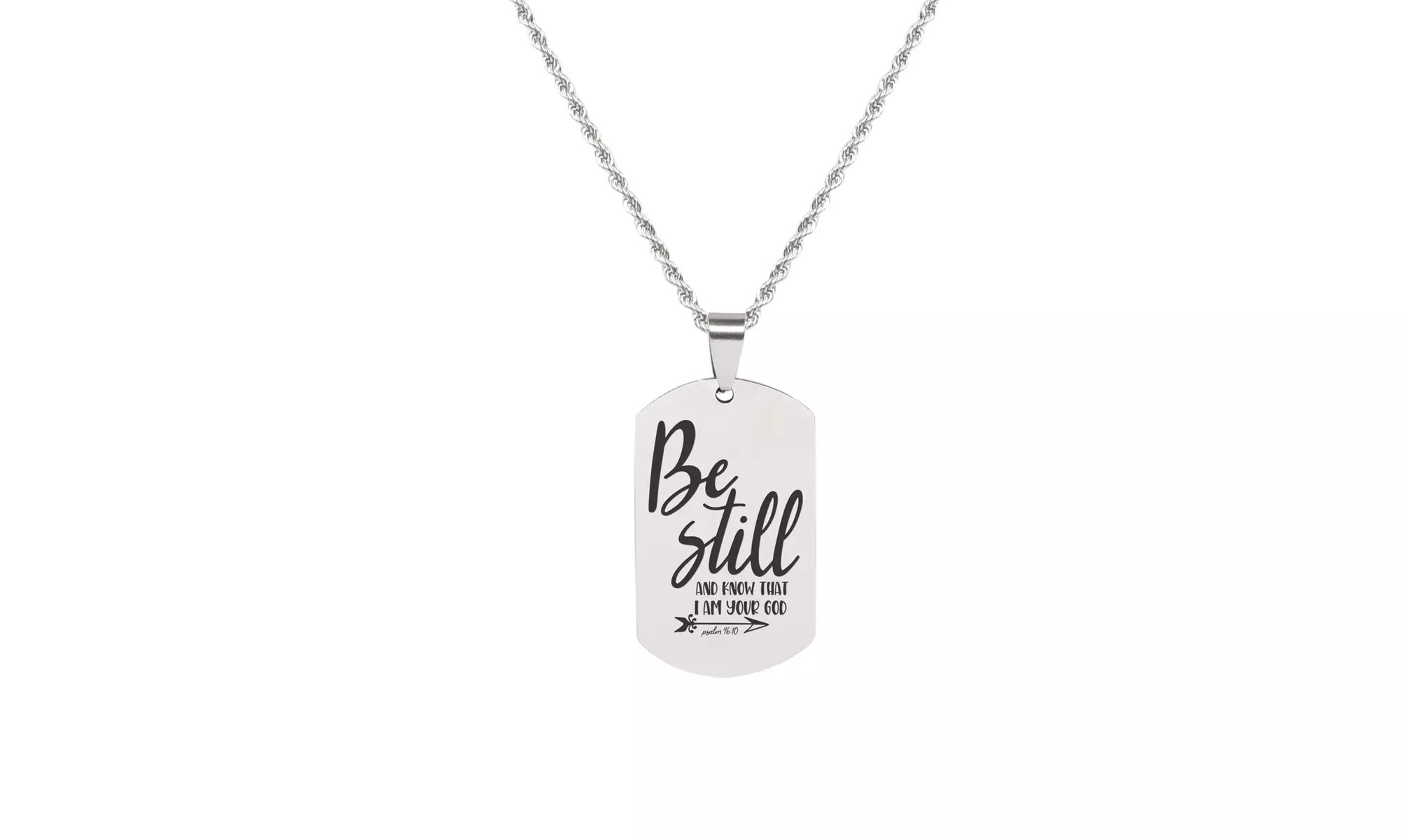 Scripture Necklace Collection by Pink Box - Multiple Options - Second Medium