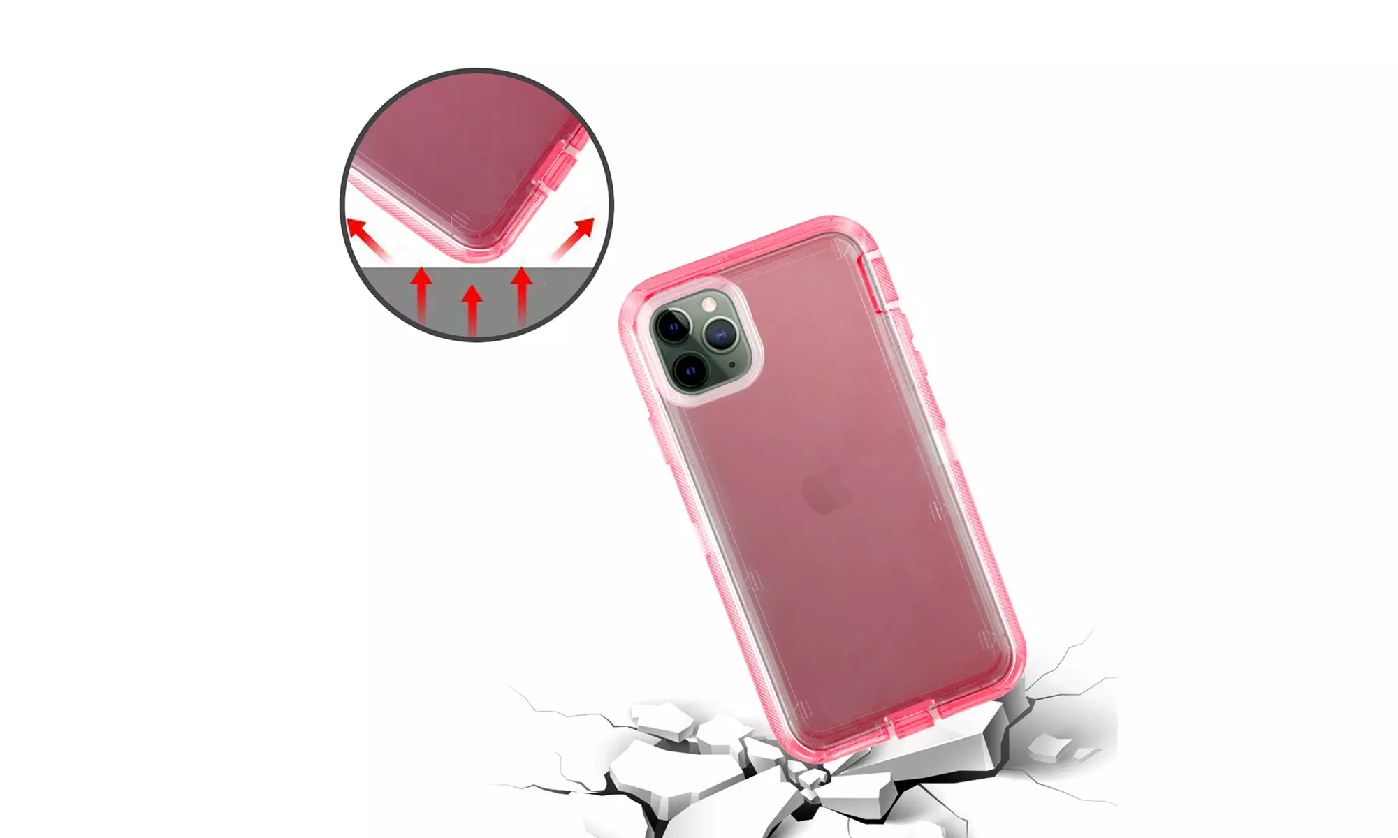 Clear Hard Case Shockproof Hard Armor Cover For iPhone 11/11 Pro/11 Pro Max 2019 - Image 6