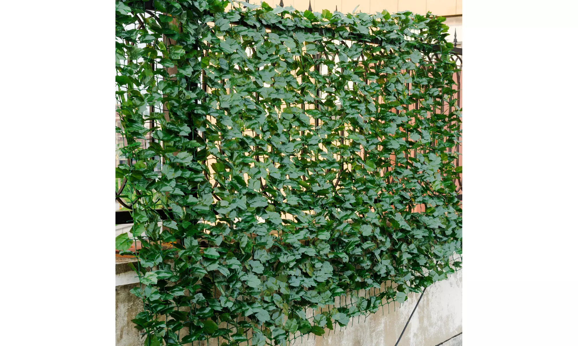 59''x95'' Faux Ivy Leaf Decorative Privacy Fence Screen Artificial Hedge Fencing - Primary Image