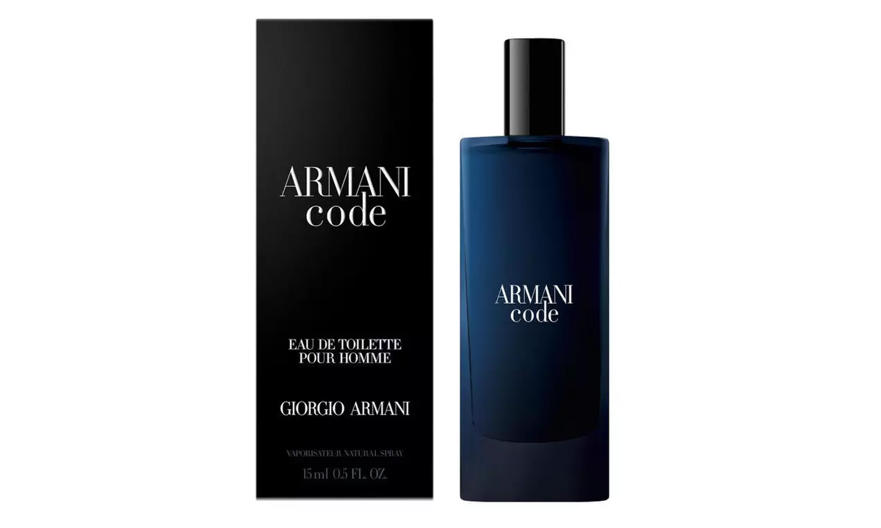 Giorgio Armani, Armani Code Eau de Toilette for Men 0.50 Fl. Oz Travel Spray - Primary Image