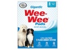 Wee-Wee XL Puppy Pee Pads for Larger or Multiple Dogs - Gigantic / 8 Ct - Second Medium