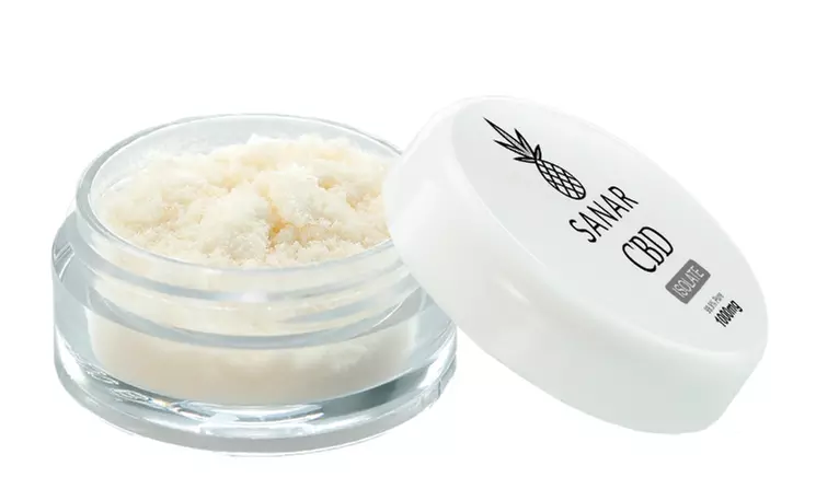 Bulk CBD Isolate Powder Crystal 99.9% Pure From Hemp Lab Extracted - Second Medium