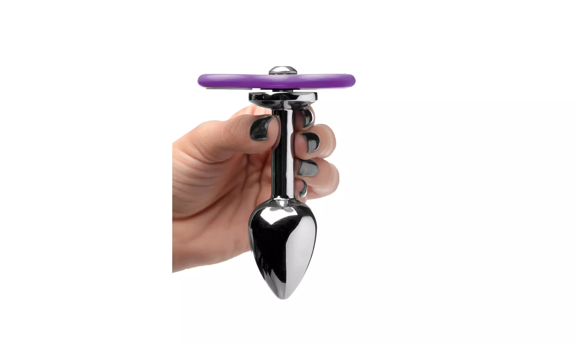 Light Up Fidget Spinner Anal Plug - Primary Image