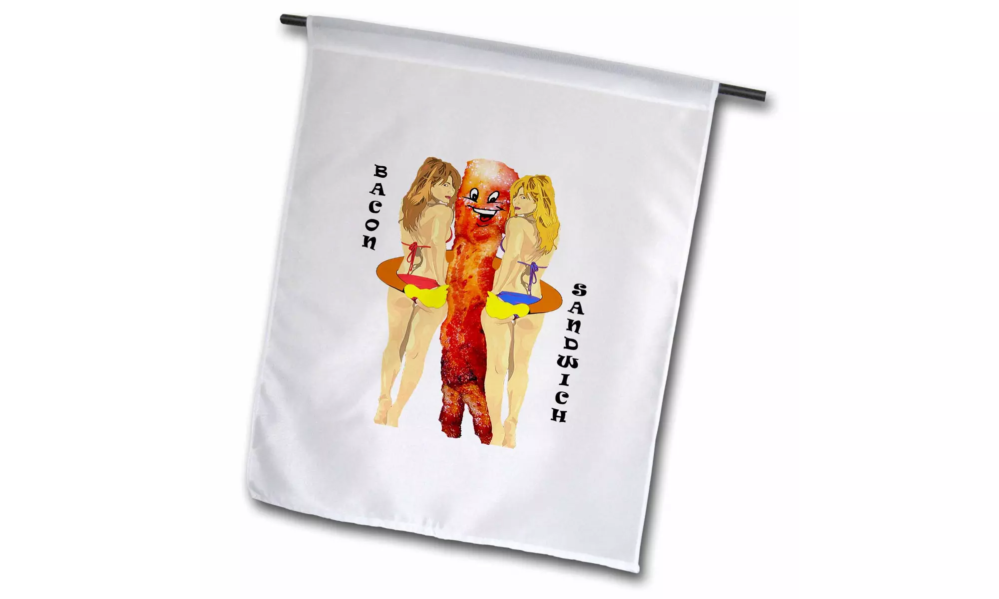  Garden Flag Bacon Sandwich - 12 by 18-inches  - Primary Image