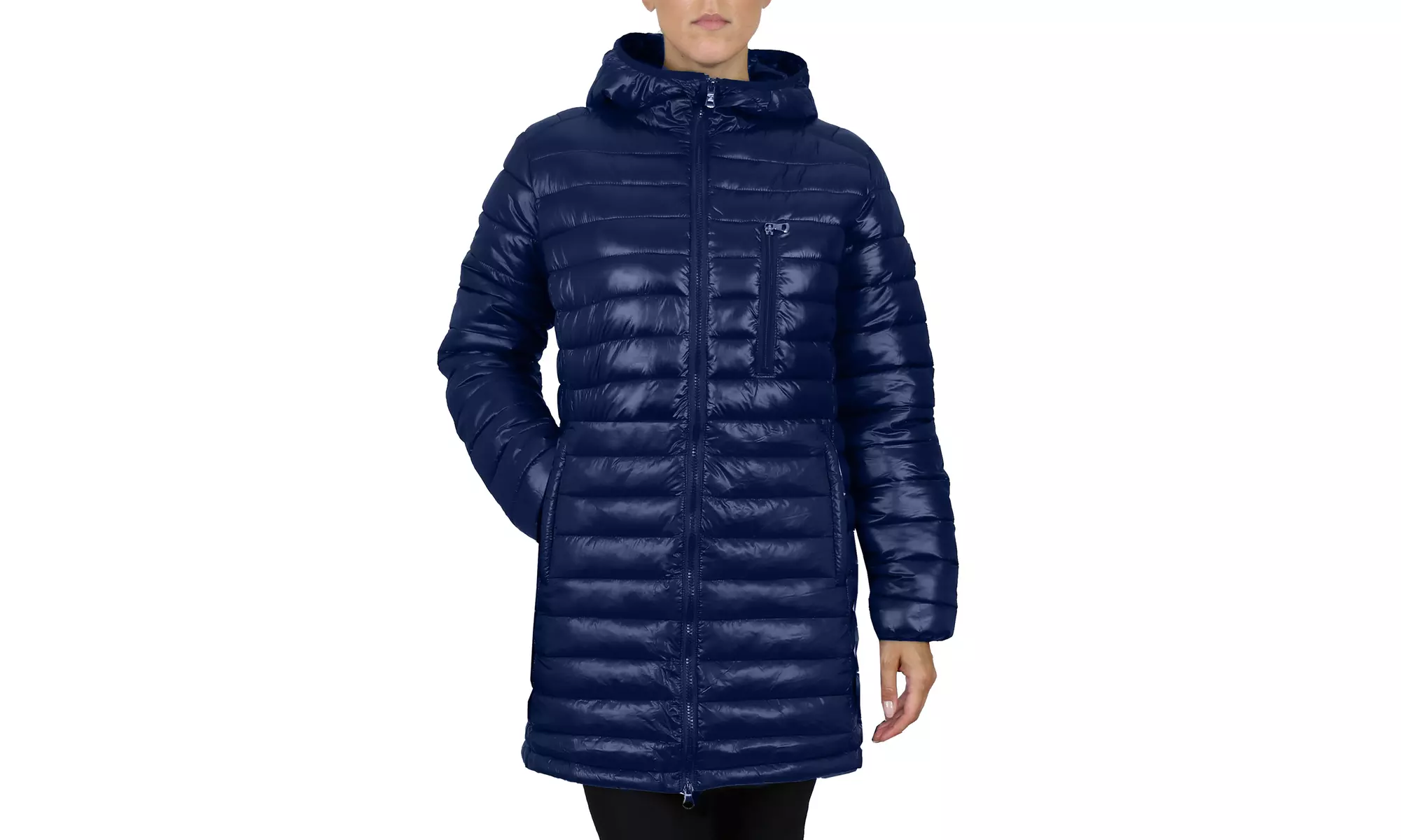 Spire By Galaxy Women's Lightweight Puffer Jacket - Plus Sizes Available - Second Medium