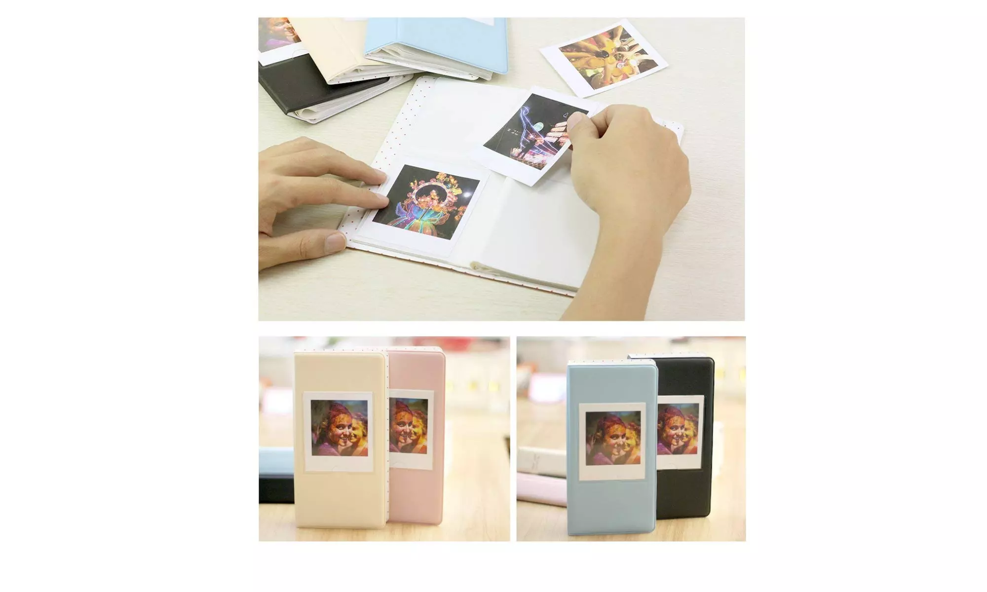 64 Pockets Photo Album for FujiFilm Instax Square Instant SQ20 SQ10 SQ6 SP3 Film - Primary Image
