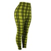 Image 8: Women's Stretchy Plaid Print Pants Casual Tights Soft Skinny Basic Leggings