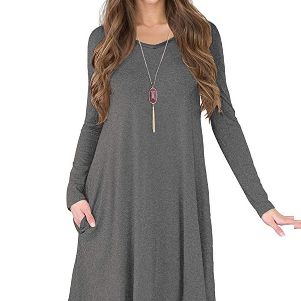 t shirt dress flowy