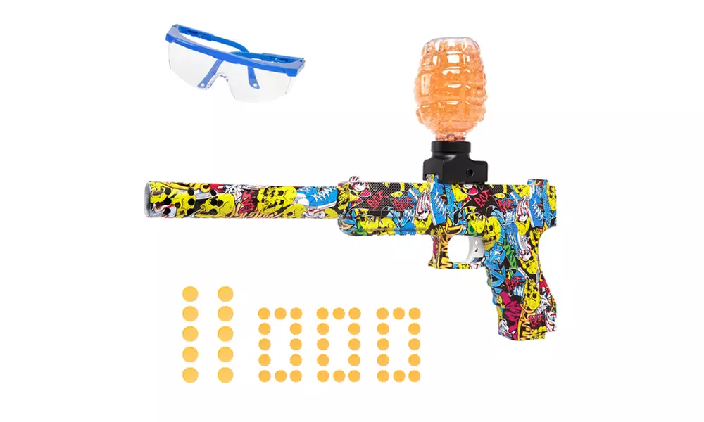 Splatter Ball Gun Gel Ball Blaster Toy Guns, Outdoor  Activities Shooting Game