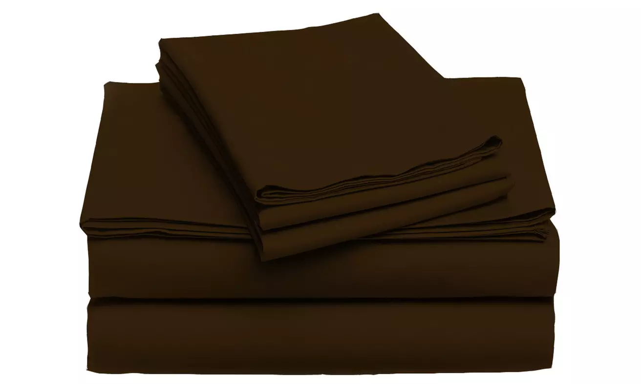 Luxury Home Bamboo-Blend Sheet Set (Dark Colors)