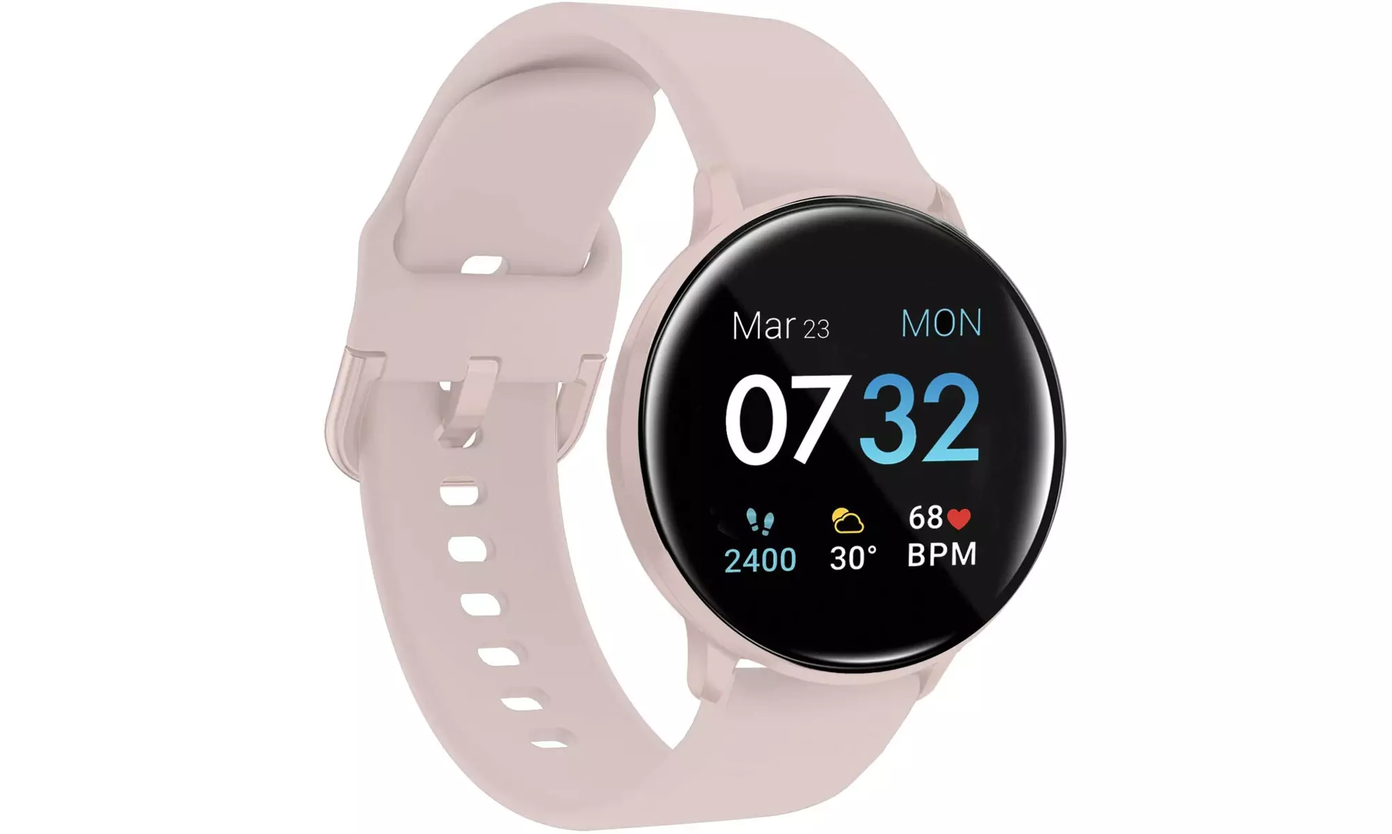 iTouch Sport 3 Smartwatch Fitness Track, Black Case Comp w Android iOS - Primary Image