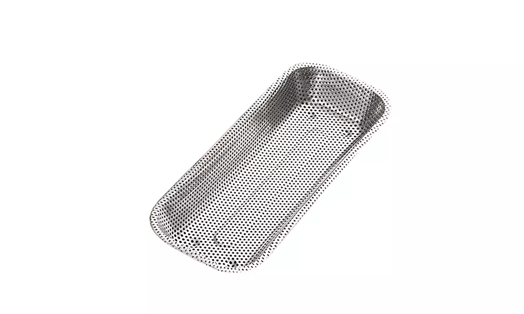 Stainless Steel Drainer Rack Storage Drip Tray Sink Drying Sift Plate Strainer - Primary Image