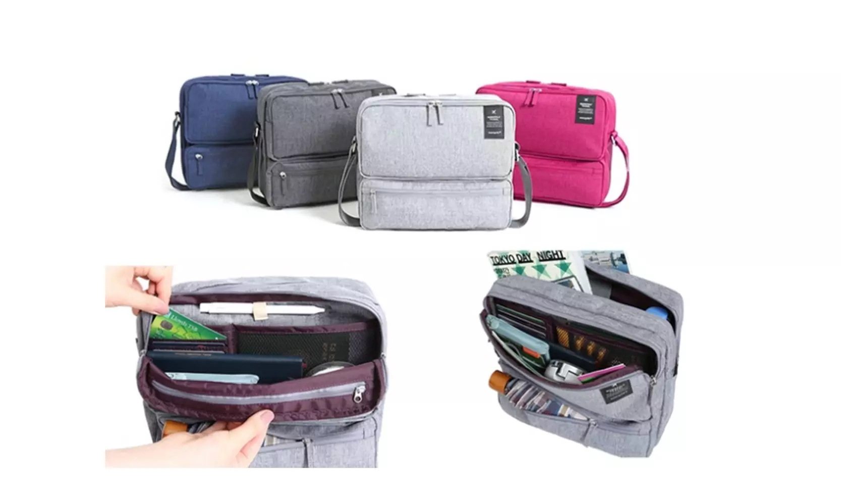 Multi-Compartment Travel Bag - Primary Image