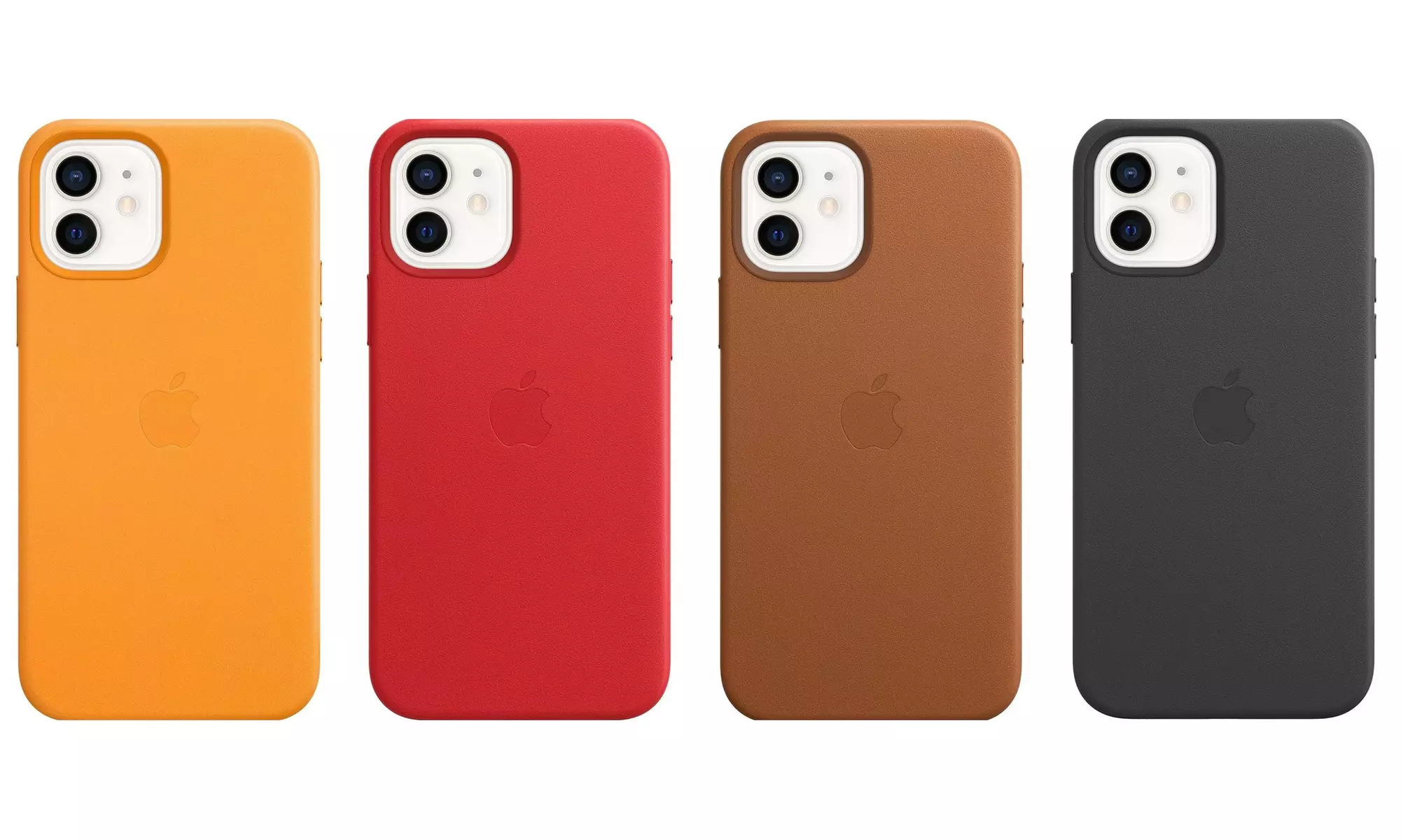Apple iPhone 12 and iPhone 12 Pro Leather Case with MagSafe - Primary Image