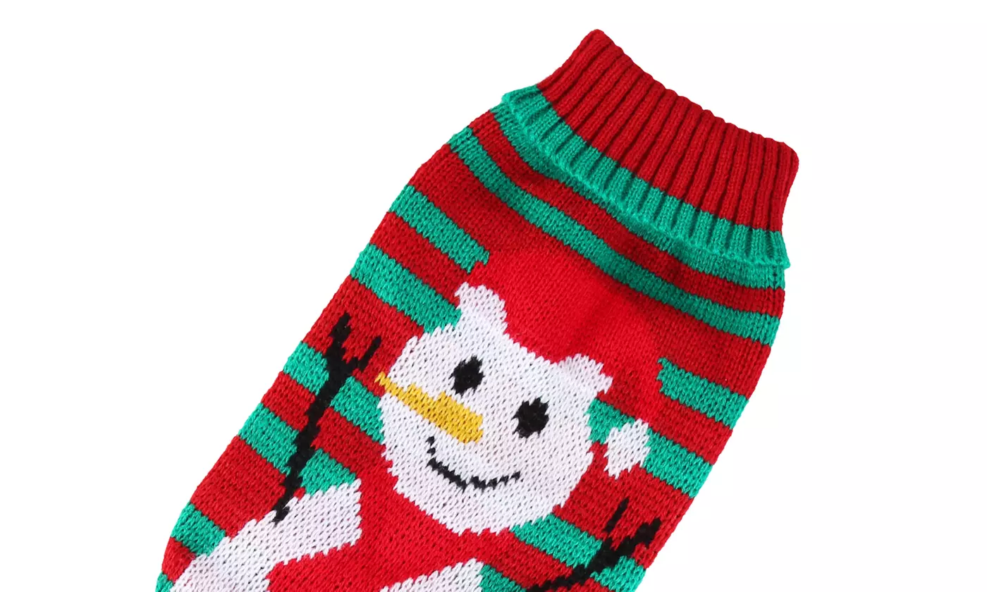 iMounTEK Warm Knit Christmas Sweater for Pets