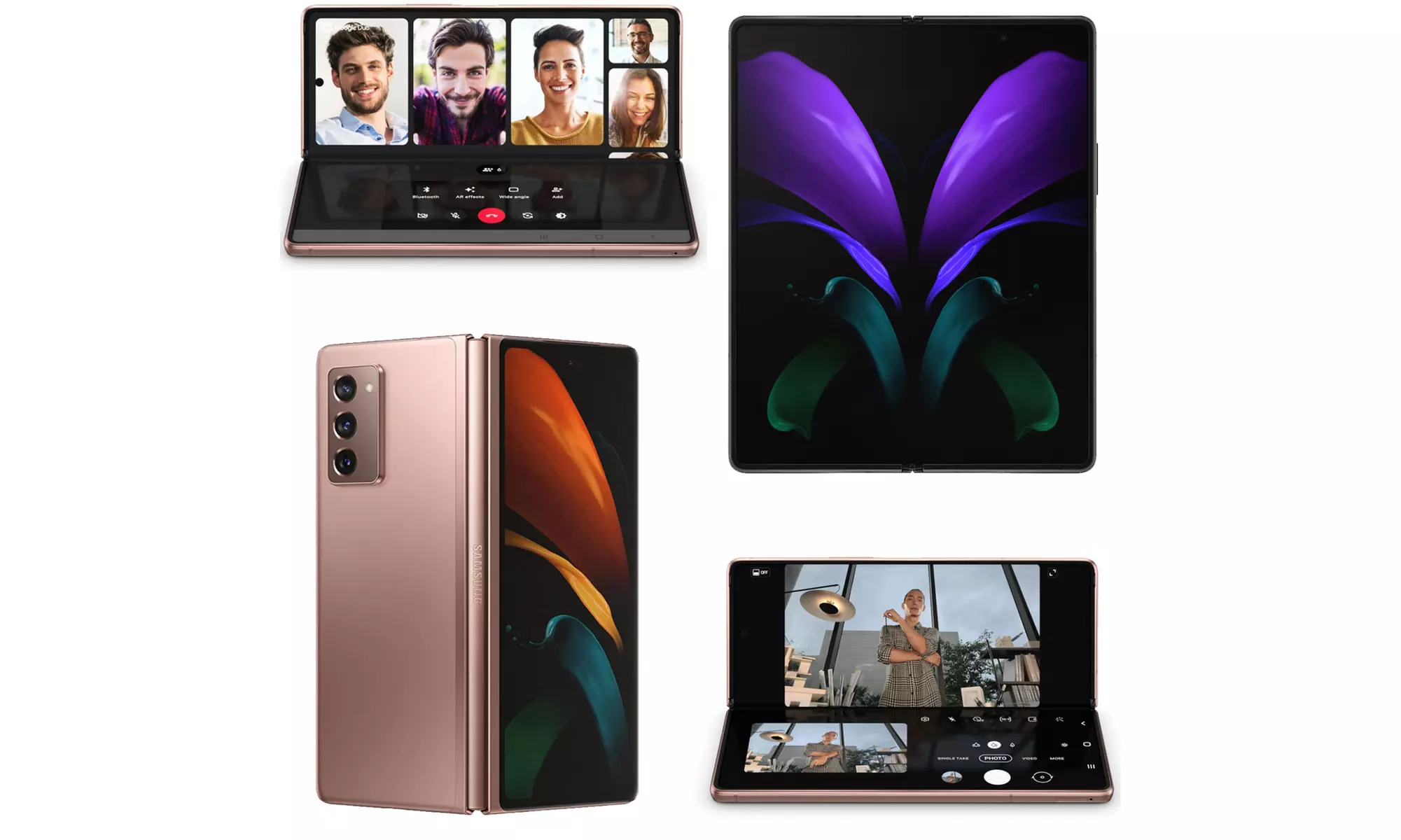 Samsung Galaxy Z Fold 2 5G 256Gb Unlocked phone, Excellent Condition - Primary Image