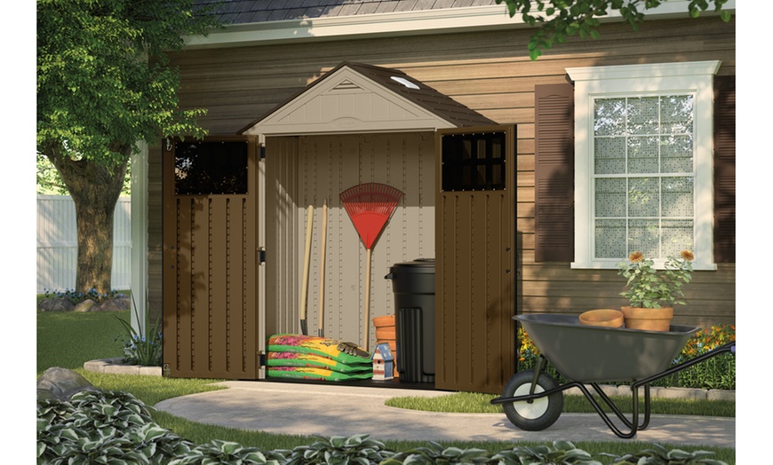 Suncast Everett Storage Sheds (Multiple Sizes Available) | Groupon