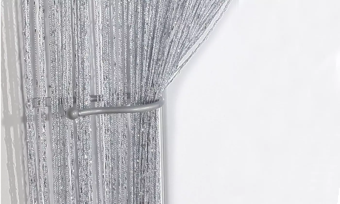 String Door Curtain Window Panel Tassel Fringe Curtains Home Decor 79x 38 inch