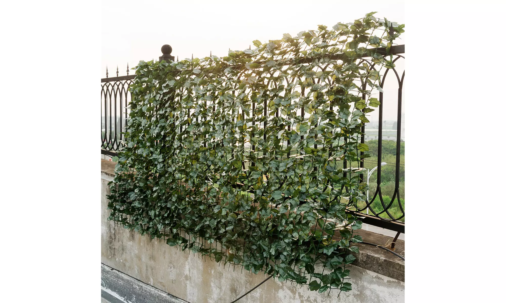 59''x95'' Faux Ivy Leaf Decorative Privacy Fence Screen Artificial Hedge Fencing - Second Medium