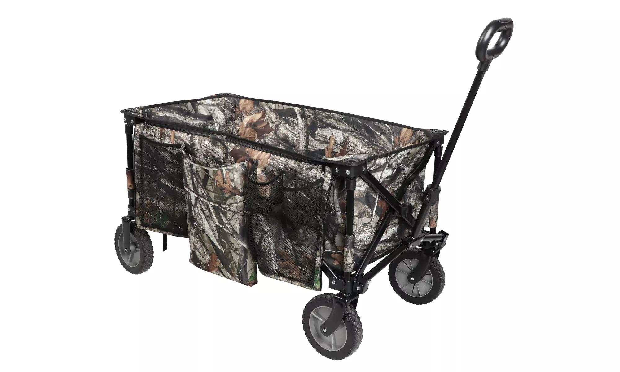 Ozark Trail Camo Print Quad Folding Wagon with Telescoping Handle - Second Medium