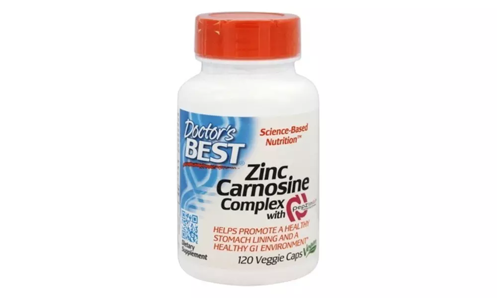 Doctor's Best Zinc Carnosine Complex with PepZin GI - Primary Image