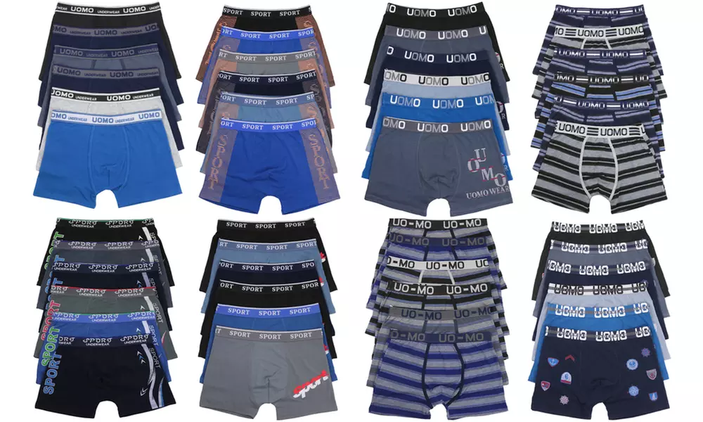 (6-Pack) Men's Mystery Microfiber Boxer Briefs - Primary Image