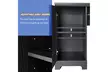 L-Shaped Corner Computer Desk Writing Table Study Workstation w/ Drawers Storage - Second Medium