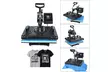 SNJ 5 in 1 Heat Press Machine 12"x 15"Professional Digital Transfer Sublimation - Second Medium