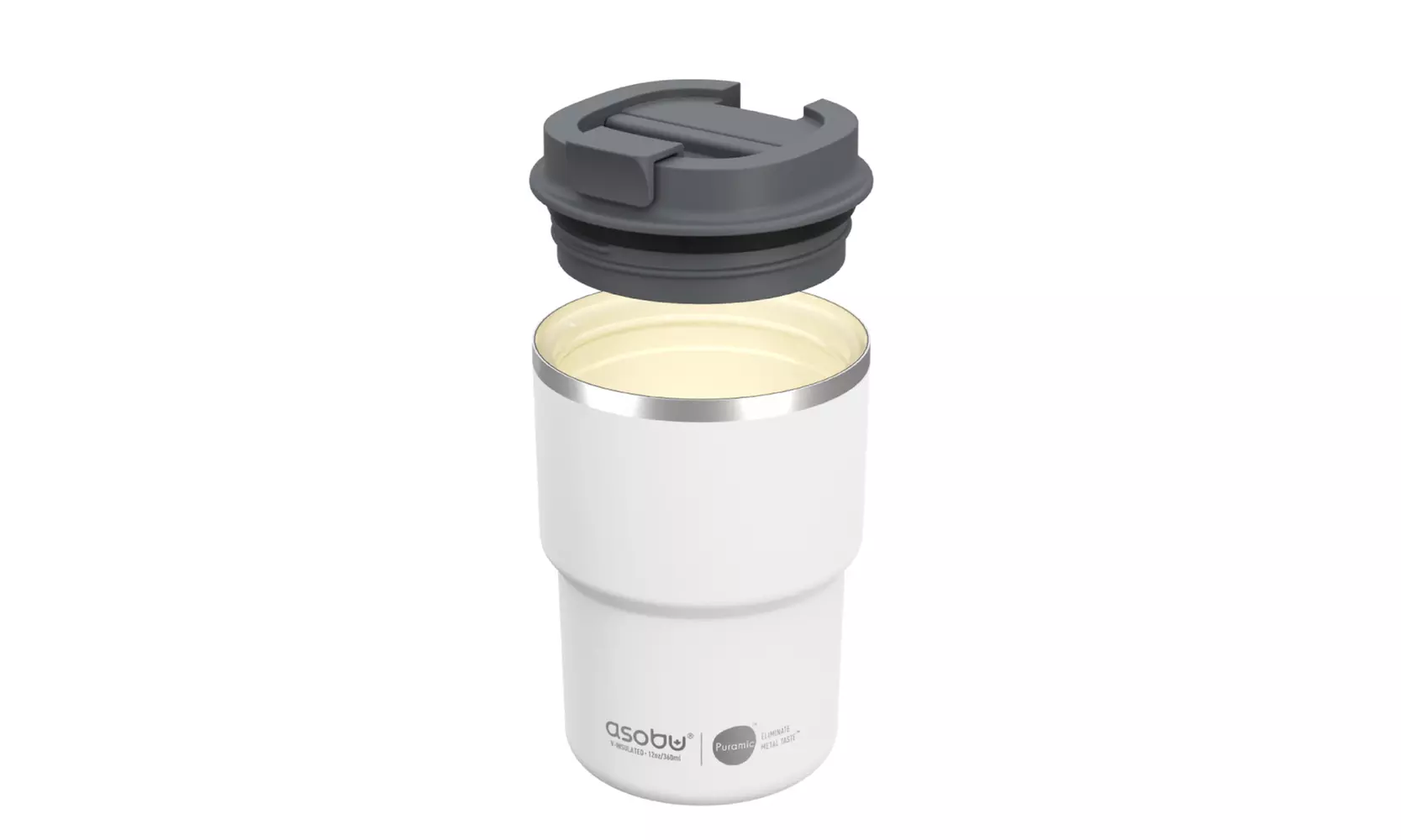Asobu Coffee Express- Ceramic Interior Mug