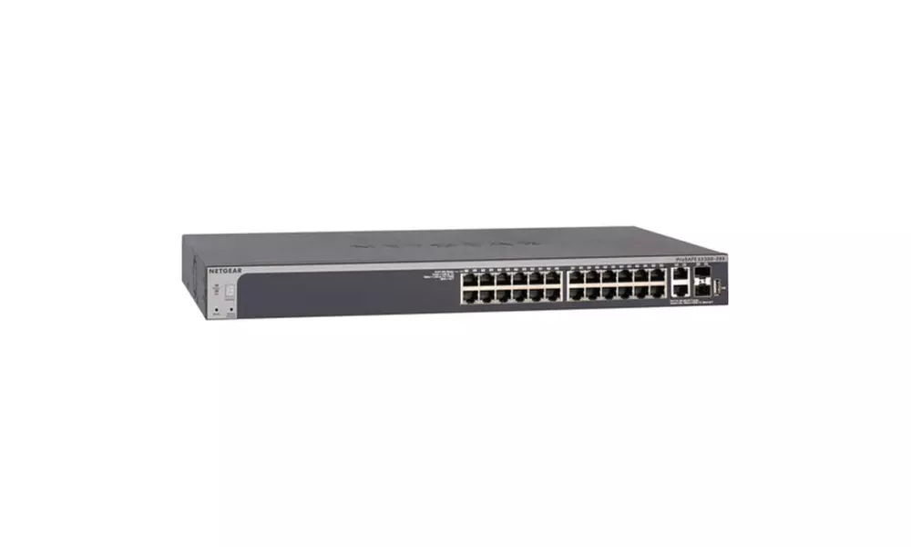 Netgear ProSAFE S3300-28X 28 Port Gigabit Stackable Smart Managed Switch - Second Medium