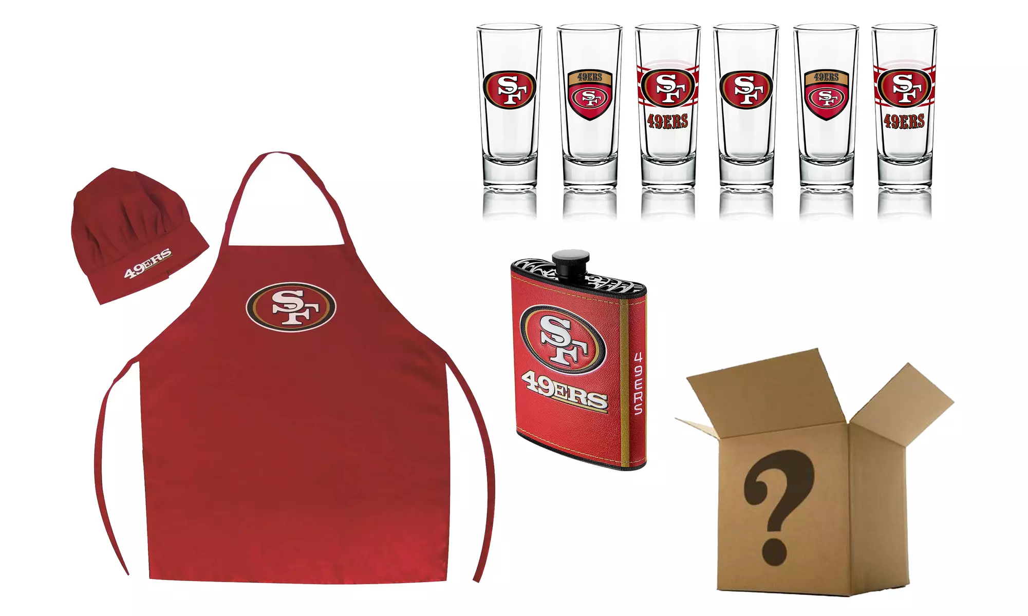 NFL Kitchen BBQ Bundle, with Bonus Mystery Item