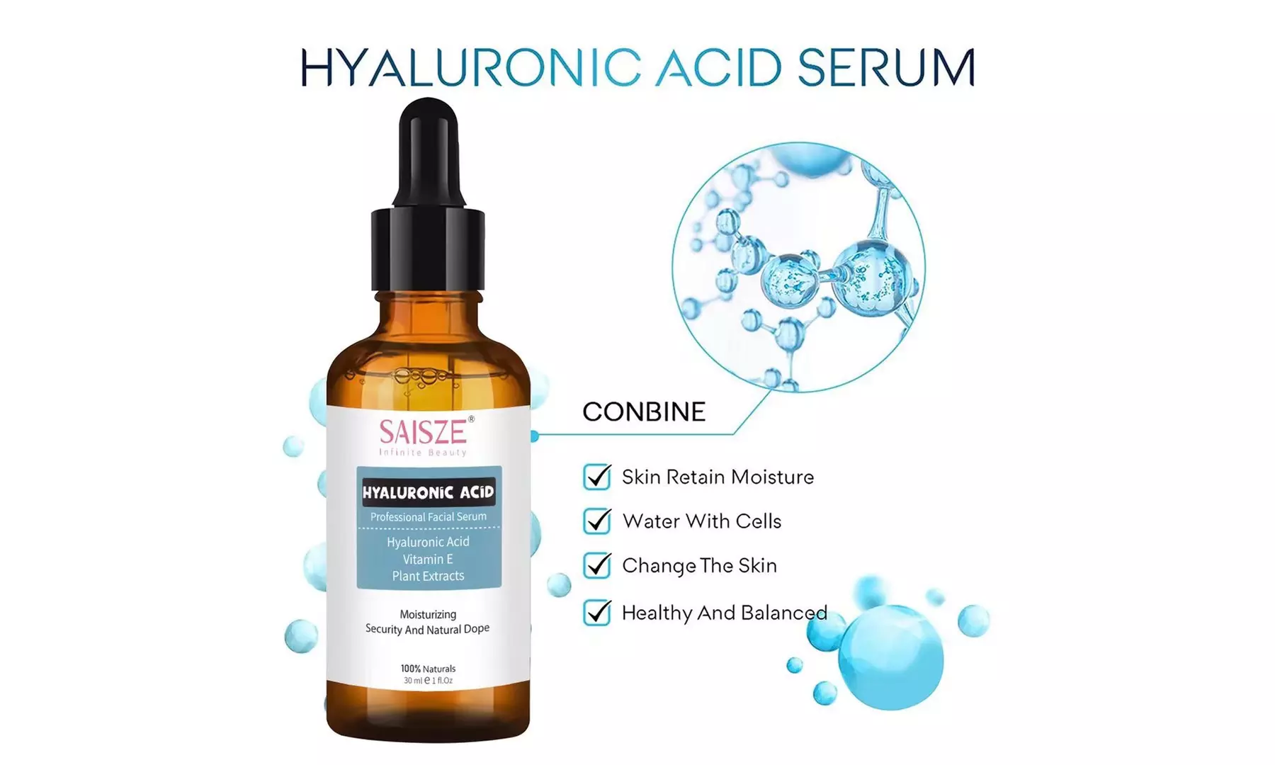 3Pack Anti-Aging-Set with Vitamin-C Retinol and Hyaluronic Acid Serum - Second Medium