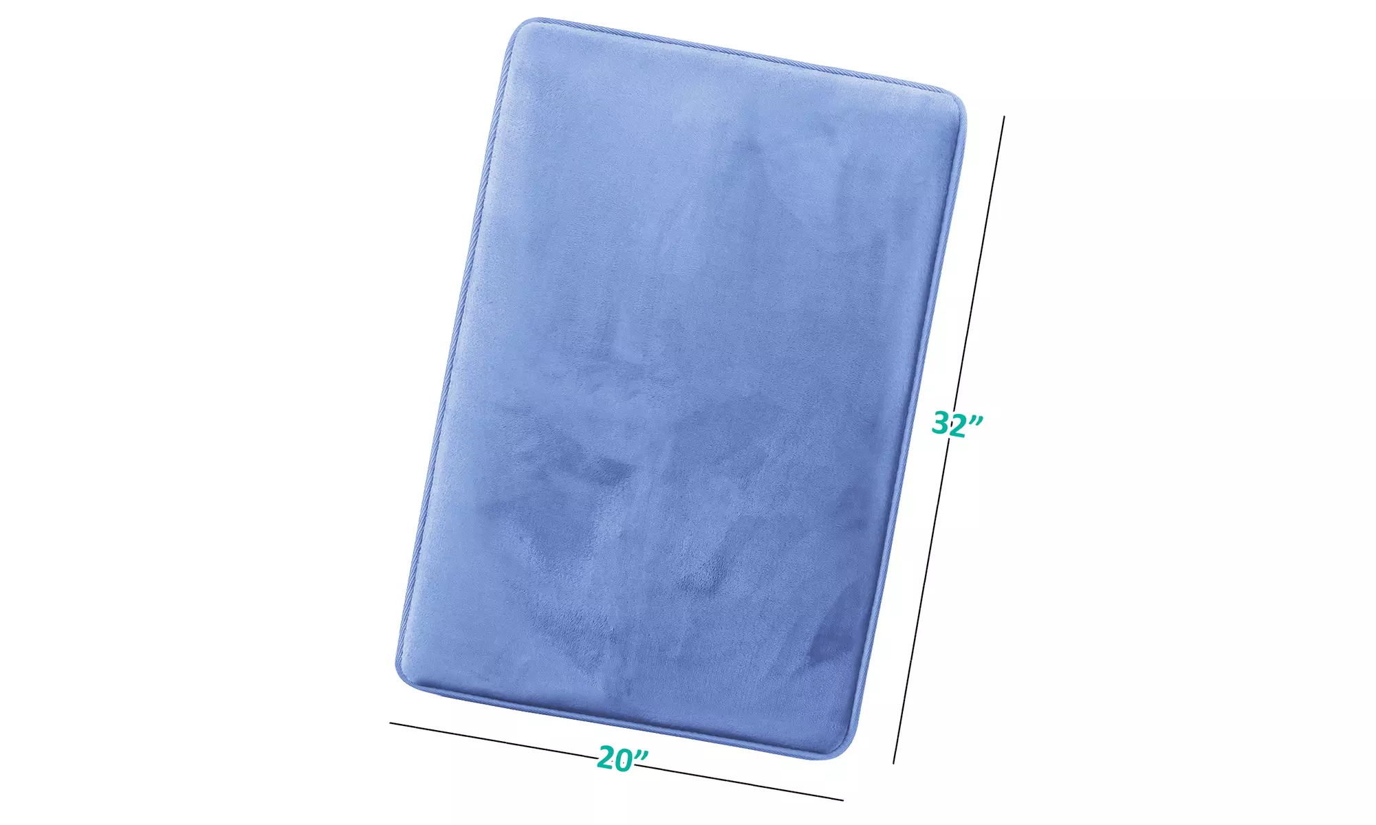 Memory Foam Bathroom Rug Set, Contour, Large, Small or 3-Piece Bathroom Mat Set